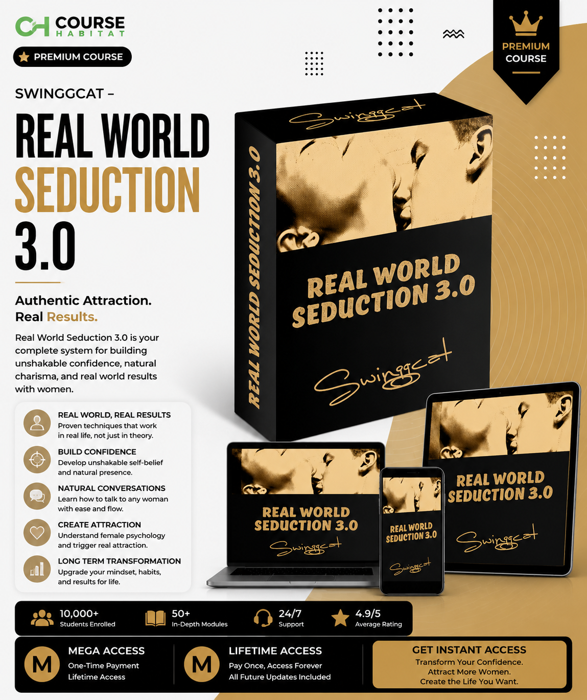 Swinggcat – Real World Seduction 3.0