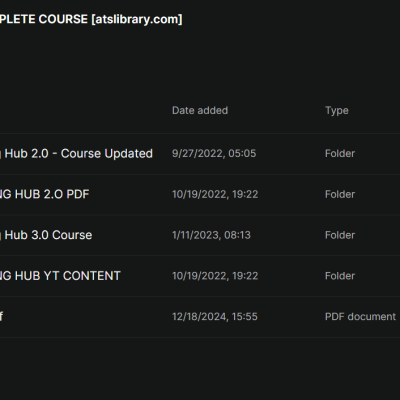 Trading Hub 3.0 Course (Lifetime Updates)