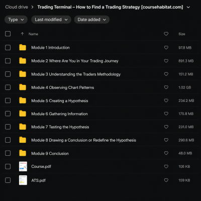Trading Terminal – How to Find a Trading Strategy