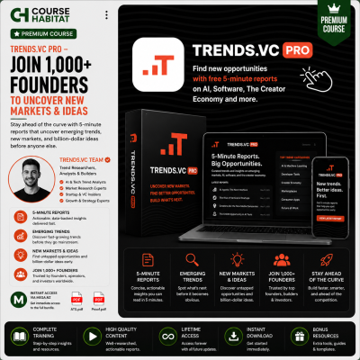 Trends.vc Pro – Join 1,000+ Founders to Uncover New Markets and Ideas