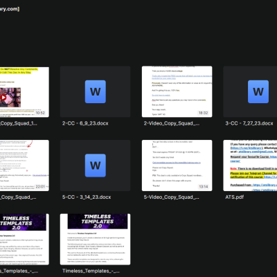 Tyler murphy – Timeless Templates 2.0