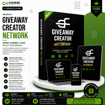 Valdo Ai – Giveaway Creator Network+Digital Product Creator