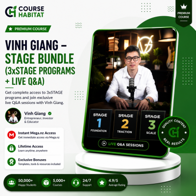Vinh Giang – Stage Bundle (3xSTAGE Programs + Live Q&A)