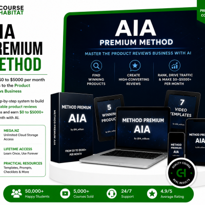 AIA Premium Method – From $0 to $5000 per month thanks to the Product Reviews Business