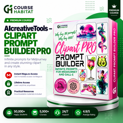 AIcreativeTools – Clipart Prompt Builder PRO Version for Midjourney