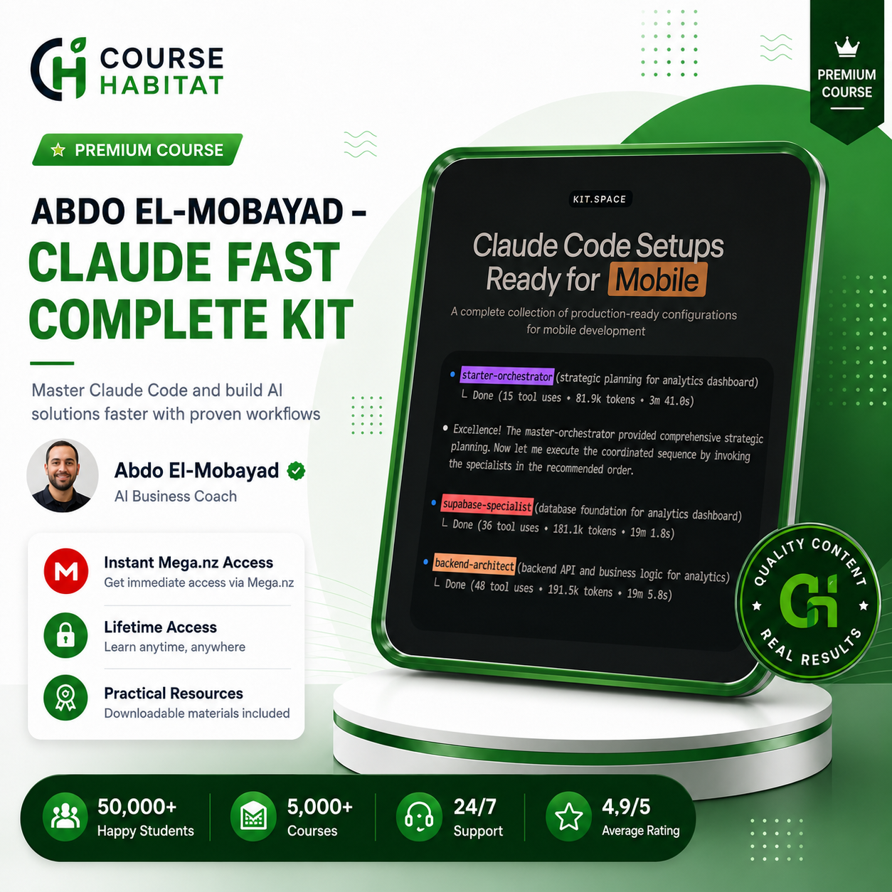 Abdo El-Mobayad – Claude Fast Complete Kit