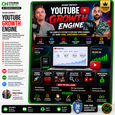 Adam Enfroy – YouTube Growth Engine