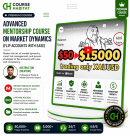 Advanced Mentorship Course on Market Dynamics (Flip accounts with ease)