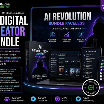 Ai Revolution Bundle Faceless – Ai Digital Creator Bundle