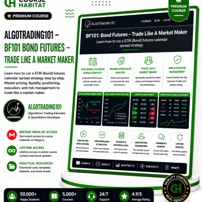 AlgoTrading101 – BF101 Bond Futures – Trade Like A Market Maker