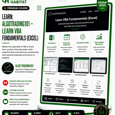 AlgoTrading101 – Learn VBA Fundamentals (Excel)