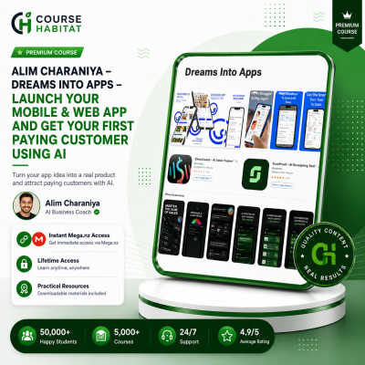 Alim Charaniya – Dreams Into Apps – Launch your mobile & web app and get your first paying customer using AI