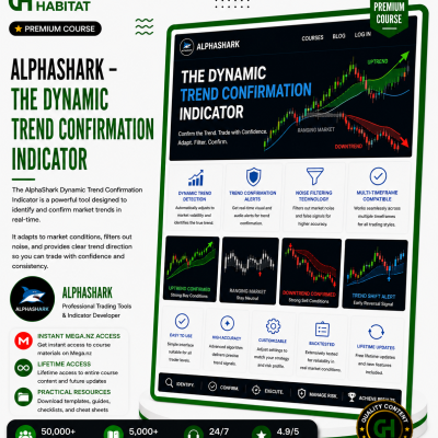 Alphashark – The Dynamic Trend Confirmation Indicator