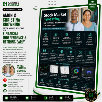 Amon & Christina Browning – Stock Market Investing for Financial Independence & Retiring Early