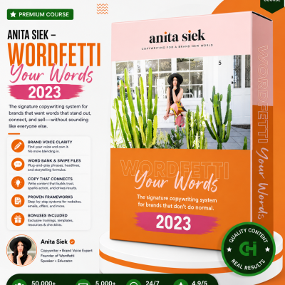 Anita Siek – Wordfetti Your Words 2023