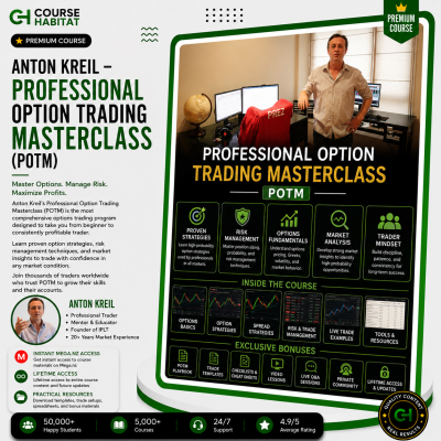 Anton Kreil – Professional Option Trading Masterclass (POTM)