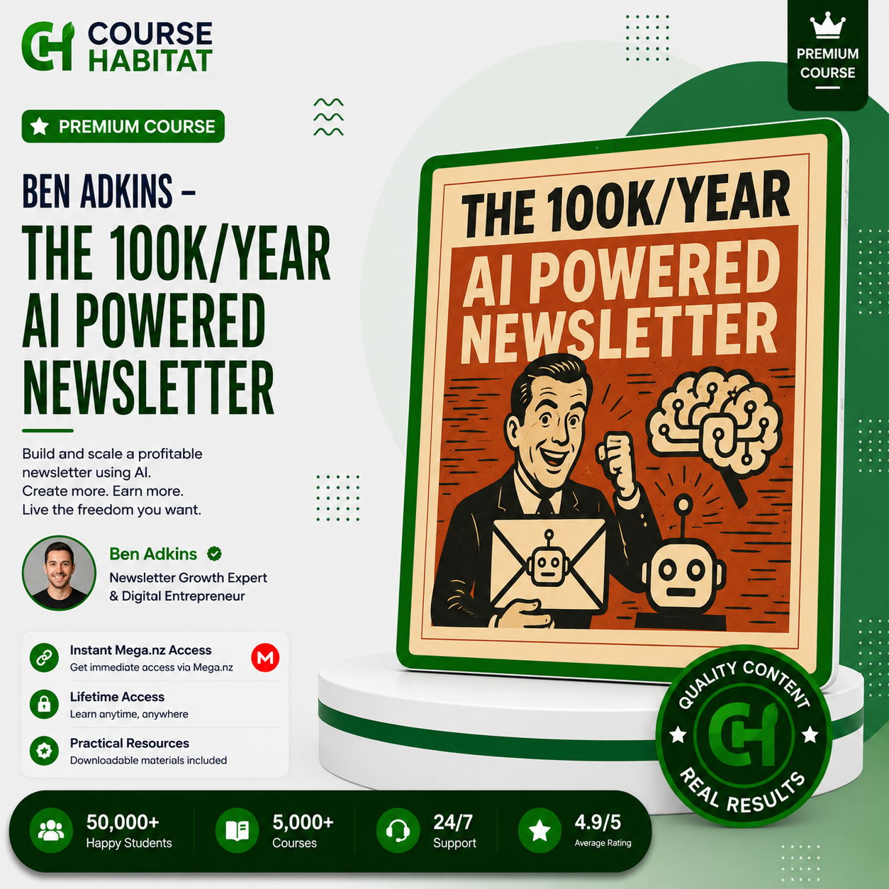 Ben Adkins – The 100kyear AI Powered Newsletter