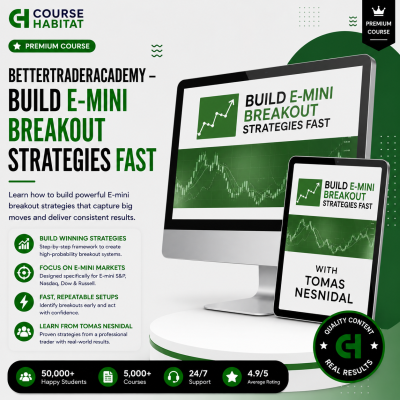 BetterTraderAcademy – Build E-mini Breakout Strategies Fast