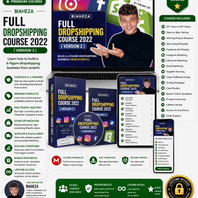 Biaheza - Full Dropshipping Course 2022 ( version 2)