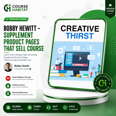 Bobby Hewitt – Supplement Product Pages That Sell Course
