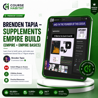 Brenden Tapia – SUPPLEMENTS EMPIRE BUILD (Empire + Empire Basics)