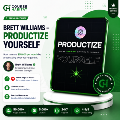 Brett Williams – Productize Yourself