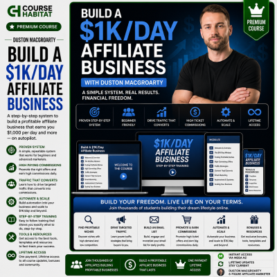 Build A $1K/Day Affiliate Business with Duston MacGroarty