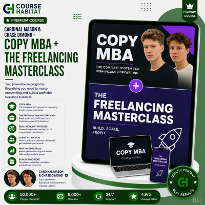 Cardinal Mason and Chase Dimond – Copy MBA + The Freelancing Masterclass