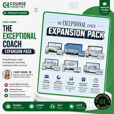 Carly Anna – The Exceptional Coach Expansion Pack