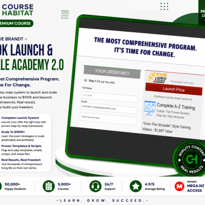 Charlie Brandt – 100k Launch & Scale Academy 2.0