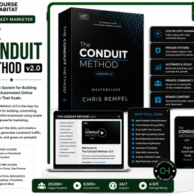Chris Lazy Marketer – The Conduit Method v2.0