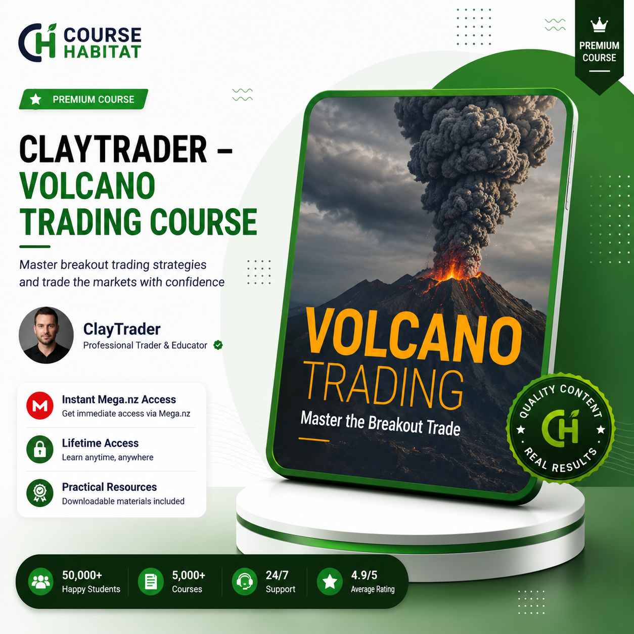 ClayTrader – Volcano Trading Course