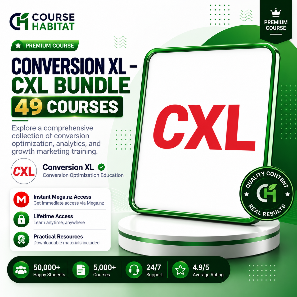 Conversion XL – CXL Bundle 49 Courses