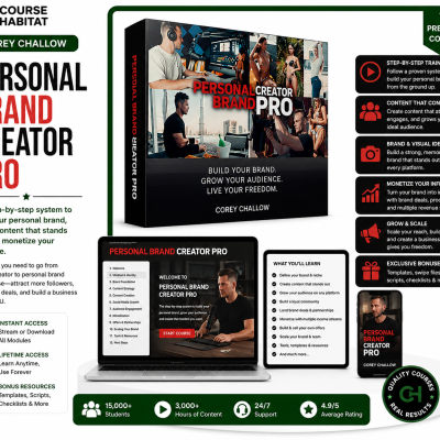 Corey Challow – Personal Brand Creator Pro