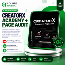 CreatorX Academy + Page Audit