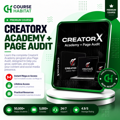CreatorX Academy + Page Audit