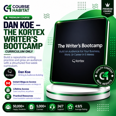 Dan Koe – The Kortex Writer’s Bootcamp (Curriculum Only)