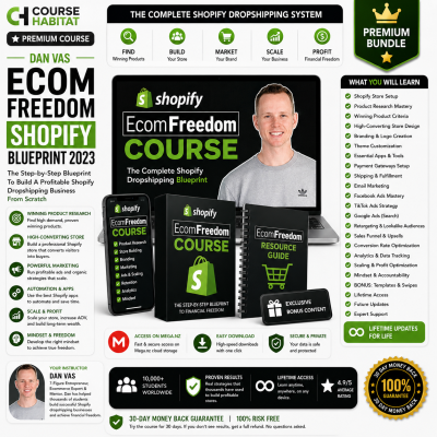 Dan Vas – Ecom Freedom Shopify Blueprint 2023