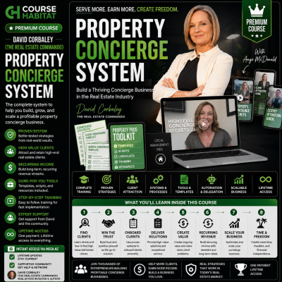 David Corbaley (The Real Estate Commando) – Property Concierge System