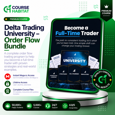 Delta Trading University – Order Flow Bundle