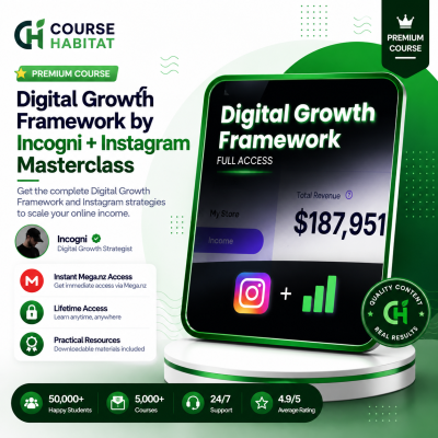 Digital Growth Framework by Incogni + Instagram Masterclass
