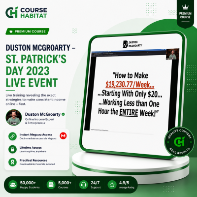 Duston McGroarty – St. Patrick’s Day 2023 Live Event