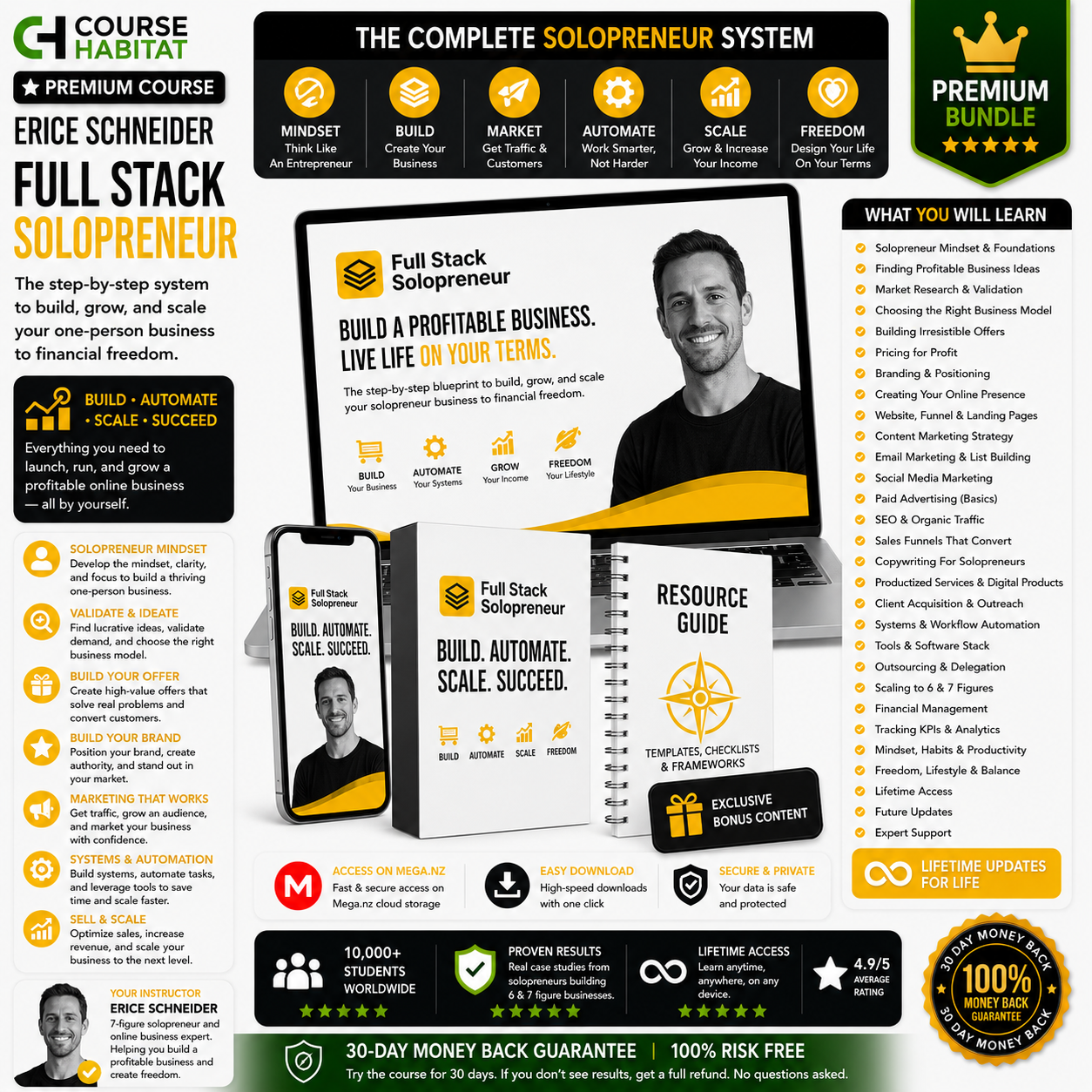 Erice Schneider – Full Stack Solopreneur