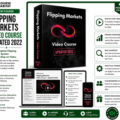 Flipping Markets – Video course Updated 2022