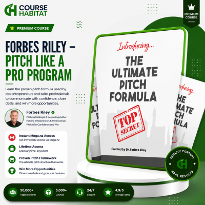 Forbes Riley – Pitch Like A Pro Program