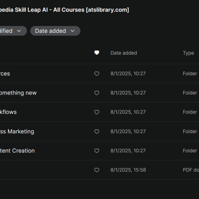 Futurepedia Skill Leap AI – All Courses