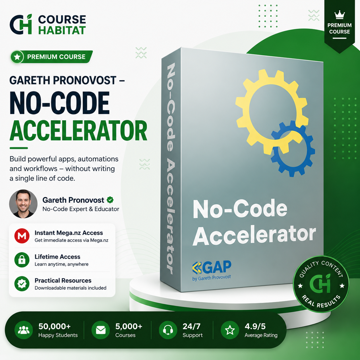 Gareth Pronovost – No-Code Accelerator