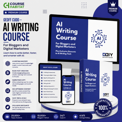 Geoff Cudd – AI Writing Course for Bloggers & Digital Marketers