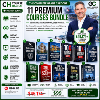 Grant Cardone 10 Premium Courses