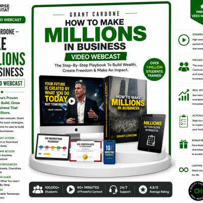 Grant Cardone – Make Millions in Business Video Webcast